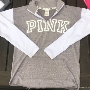 PINK quarter-zip!
